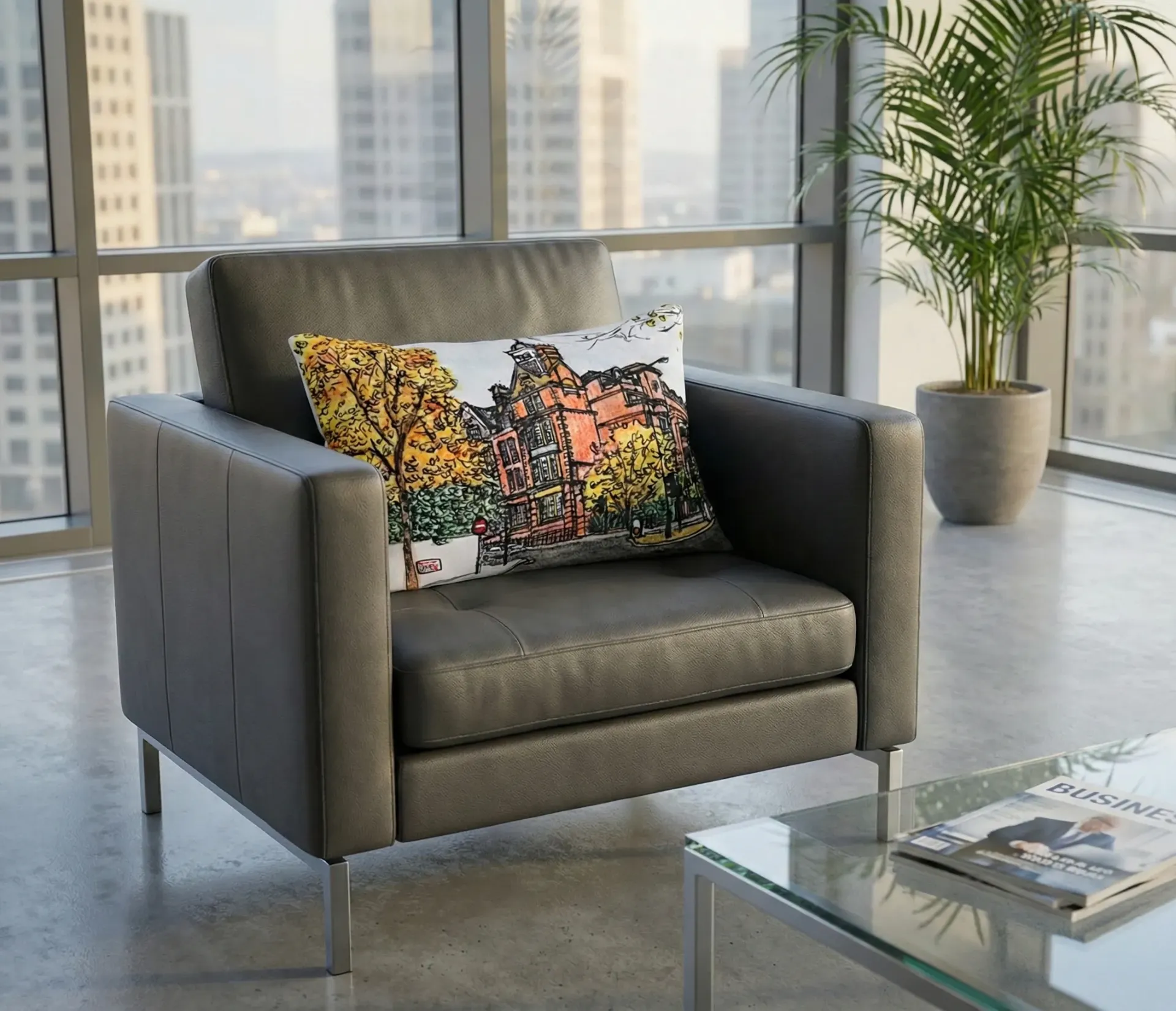 The Golden Season Cushion