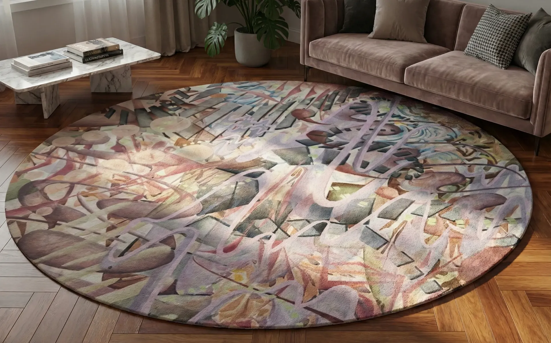 Lust for Life Round Rug