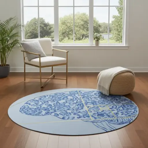 [beautiful-mind-by-nagihan-seymour] Beautiful Mind Round Rug