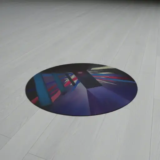 [the-corridor-by-sarah-pooley] The Corridor Round Rug