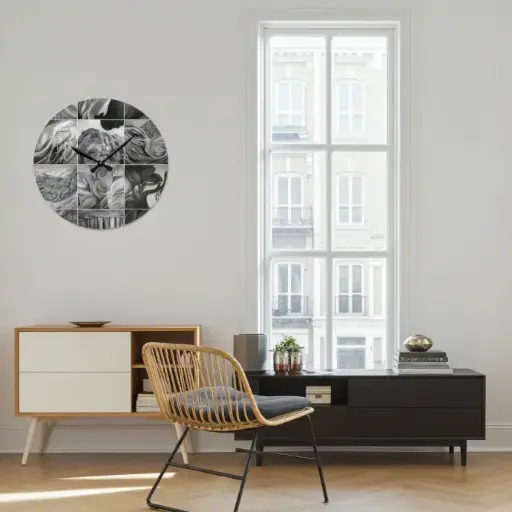 Ethereal I In the Shadows Clock