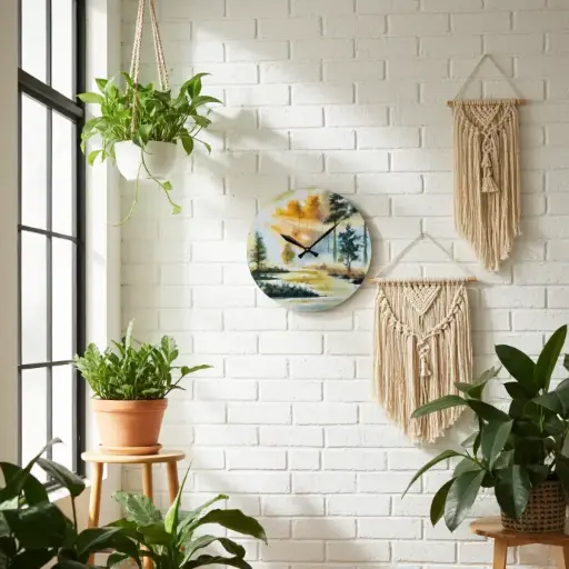 [golden-hush] Golden Hush Wall Clock