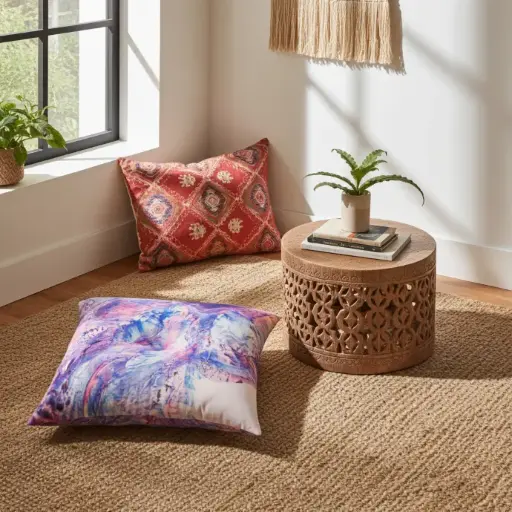 [lu meng] Butterfly Floor Cushion