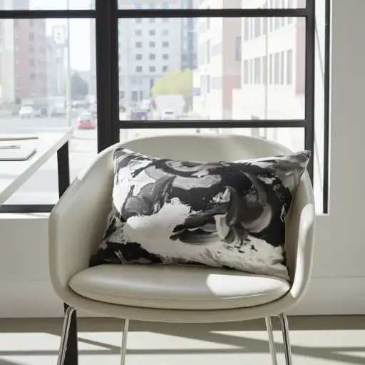 The Artist's Palette I In the Shadows Cushion 