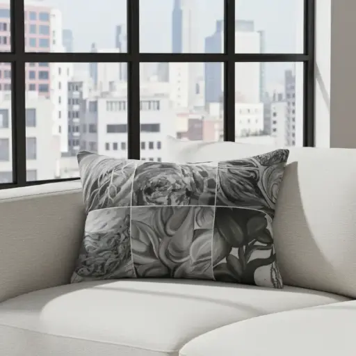 Ethereal I In the Shadows Cushion  