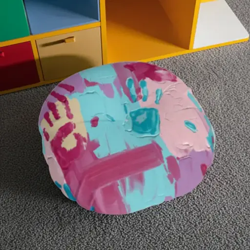 Mind Garden Hue 2 Tufted Round Floor Cushion 