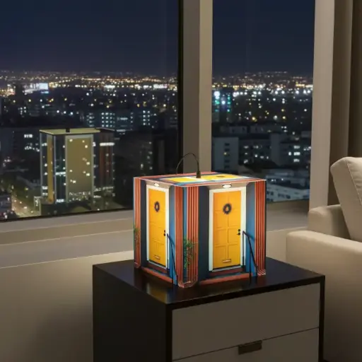 [the-yellow-door-by-mariah-adams] The Yellow Door Luminary